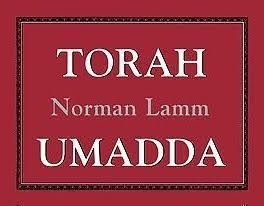 PODCAST: R. Lamm & Torah Umadda