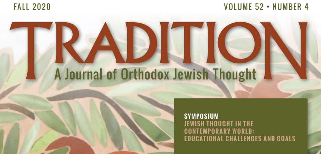 PODCAST: Jewish Thought in the Contemporary World